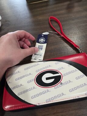 NEW Georgia Bulldogs Curve Zip Organizer Ladies Wallet NCAA